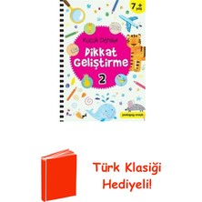 İndigo Çocuk Küçük Dahiler Dikkat Geliştirme 2 - 7+ Yaş + Türk Klasiği Hediye