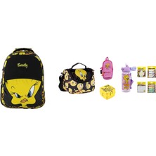 GENC DIJITAL BASKI Tweety Okul Çantası Set ( 9 Parça)