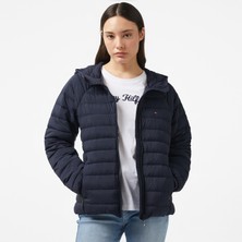 Tommy Hilfiger Sporty Down Kadın Mavi Ceket