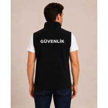 Arthur  3 Cepli Düz Polar Kışlık Erkek Nakış Işlemeli Özel Güvenlik Yeleği