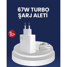 Teknodayım 67 Watt Hızlı Şarj Adaptörü Samsung S20 S21 S22 S23 Uyumlu