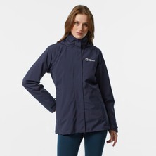 Jack Wolfskin Texapore 3in1 Kadın Gri Ceket