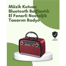 Teknodayım Kablosuz Bluetooth Hoparlör Yüksek Ses Kalitesi, Uzun Pil Ömrü, Fm ve Am Radyo Fonksiyonu Çok Renkli