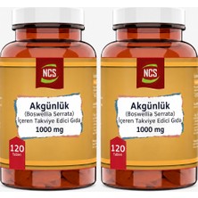 Ncs Boswellia Serrata Akgünlük 1000 Mg 120 Tablet 2 Adet