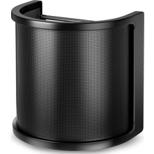 Pemotech Mikrofon Pop Filtresi, [yükseltilmiş Üç Katman] Mikrofon Pop Filtresi, Mikrofon Ön Cam Kapa