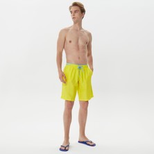 Moschino Erkek Sarı Deniz Şortu