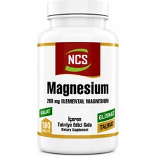 Ncs Magnesium 200 Mg Malat Taurat Glisinat 180 Tablet