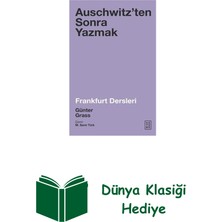 Ketebe Auschwitzenten Sonra Yazmak-Frankfurt Dersleri + Dünya Klasiği Hediye