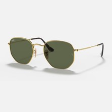RAY-BAN 3548N-48 001 Unisex Güneş Gözlüğü Altın Metal Çerçeve ile Şık Tasarım