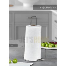 Jet's Home Kağıt Havluluk Paslanmaz Peçetelik Çelik Banyo Havluluk Düzenleyici Gri