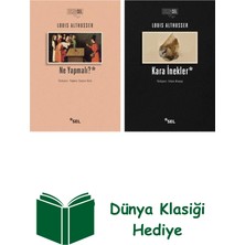 Sel Yayıncılık Louis Althusser 2 Kitap Seti + Dünya Klasiği Hediye