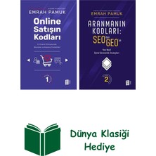 Mona Emrah Pamuk 2 Kitap Seti + Dünya Klasiği Hediye