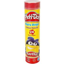 Budi Play-Doh Kuru Boya 24 Renk Tüplü