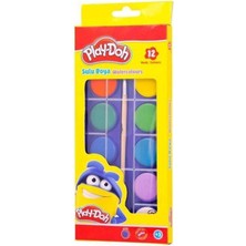 Budi Play Doh Sulu Boya Küçük 12 Renk