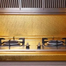 Eco Lounge Yapışkanlı Gold Mutfak Tezgah Folyosu