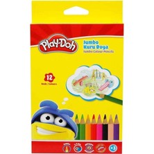 Budi Play Doh Jumbo Kuru Boya 12 Renk