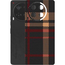 Kapps Tecno Camon 30 ile Uyumlu Rainbow Serisi Premium Arka Kapak Kaplama(Kenarlar Yoktur!)