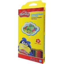 Budi Play-Doh Oluklu Kuruboya 12LI