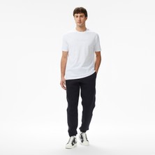 Armani Exchange Erkek Logolu Streç Pamuklu Regular Fit Normal Bel Jogger Lacivert Eşofman Altı XM001301 AF10818-UB101