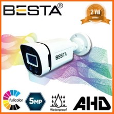 Aletools 5 Mp 4 Atom Warm LED Ahd Bullet Güvenlik Kamerası KD-1504