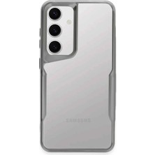 Aletools   Samsung Galaxy S24 Kılıf Boyi Silikon Kapak - Gümüş