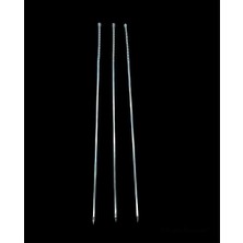 Eco Lounge Burgulu Kuşbaşı Şişi - Metal - Kalın Kare - 50 cm