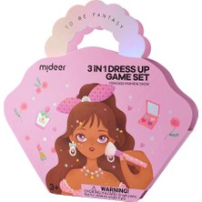 Mideer Defile 3'ü 1 Arada Makyaj ve Moda Tasarım Oyun Seti 3 Yaş+