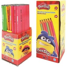 Budi Play-Doh Neon Yuvarlak Kurşun Kalem