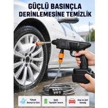Epilons Taşınabilir Akülü Araba Yıkama Makinesi 1.7 Mpa Basınçlı ve Ergonomik Tasarımlı