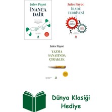 Kapı Yayınları Jules Payot 3 Kitap Seti + Dünya Klasiği Hediye
