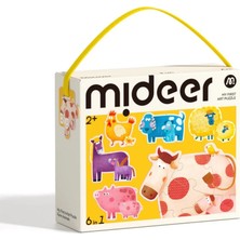 Mideer My First Puzzle Çiftlik Hayvanları Ilk Yapbozum 6 Puzzle 2 Yaş+
