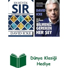 Destek Yayınları David Icke 2 Kitap Seti + Dünya Klasiği Hediye