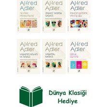 Olimpos Yayınları Alfred Adler 6 Kitap Seti + Dünya Klasiği Hediye