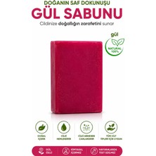 White Diamond %100 Doğal Gül Cilt Banyo Sabunu Nemlendirici Cilt Temizleyici Yumuşatıcı 100 gr x 5 Adet