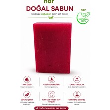 White Diamond %100 Doğal Nar Cilt ve Banyo Sabunu Cilt Sıkılaştırıcı Cilt Besleyici 100 gr x 5 Adet