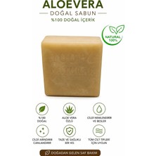 White Diamond %100 Doğal Aloevera Cilt Banyo Sabunu  Nemlendirici Cilt Temizleyici 125 gr x 4 Adet