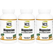 Ncs Magnesium Malat Glisnat Taurat 90 Tablet 3 Adet