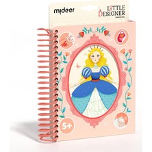 Mideer Küçük Tasarımcı Prenses Balesi Moda Tasarım Aktivite Kitabı 5 Yaş+