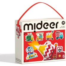 Mideer My First Puzzle Inşaat Araçları Ilk Yapbozum 6 Puzzle 2 Yaş+