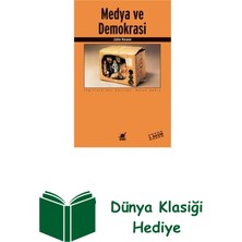 Ayrıntı Yayınları Medya ve Demokrasi + Dünya Klasiği Hediye