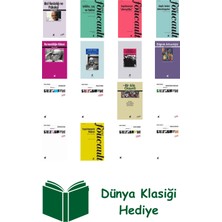 Ayrıntı Yayınları Michel Foucault 16 Kitap Seti + Dünya Klasiği Hediye