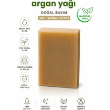 White Diamond %100 Doğal Argan Yağı Sabunu Akne ve Sivilce Karşıtı Nemlendirici 100 gr x 5ADET