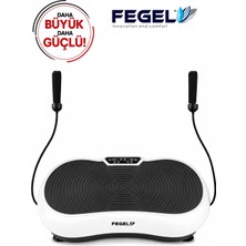 Fegel FG-1000 Bluetooth Hoparlörlü Uzaktan Kumandalı Direnç Bantlı Titreşimli Egzersiz Aleti
