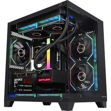 Segotep U502 Siyah 550W 80+ Midi Tower Matx Gaming (Oyuncu) Kasa