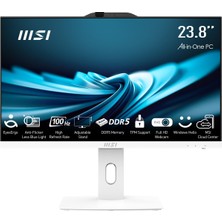 MSI Msı Pro AP242P 14M-1201EU Core I5-14400 16GB 512GB SSD 23.8″ Fhd Freedos Beyaz All In One Pc