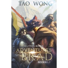 Step Kitap Adventures On Brad Books 1 - 3: A Litrpg Fantasy Series