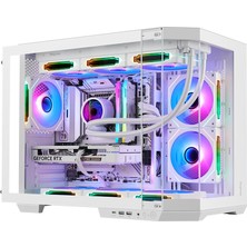 Segotep Lumi 3t Beyaz 750W 80+ Bronze Midi Tower Kasa (6xargb Fan)
