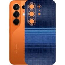 Kapps Tecno Camon 50 Ultra ile Uyumlu Rainbow Serisi Premium Arka Kapak Kaplama(Kenarlar Yoktur!)