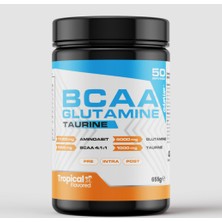 Gainup Bcaa - Glutamine -Taurine 50 Servis 655GR-TROPICAL Aroma