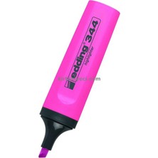 Edding E-344 Fosforlu Kalem Pembe Adet